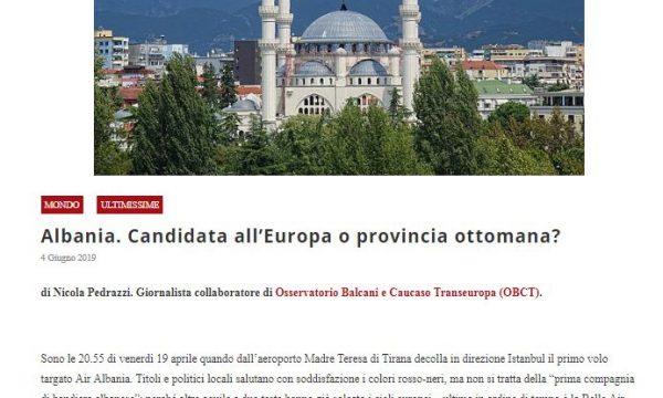 Gazetari italian: Shqipëria kandidate për në Evropë apo provincë osmane? Dy fjalë për Ramën