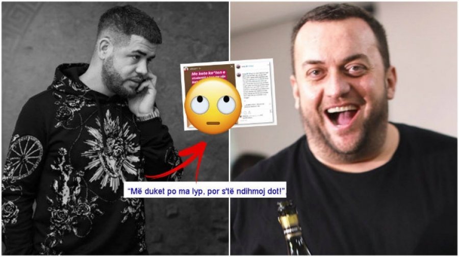 FOTO/ Noizy nuk e lë me aq sherrin me Olti Currin, por më pas…