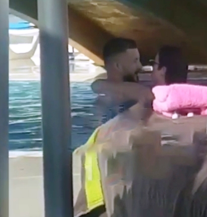 U kap mat në pishinë me aktorin, reagon për herë të parë Jonida Maliqi