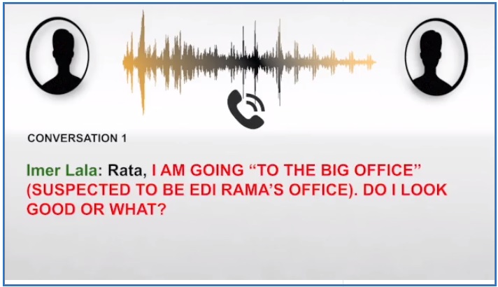 VIDEO përgjimi 8/ Imer Lala njofton se ka takuar atë të madhin (Edi Ramën)