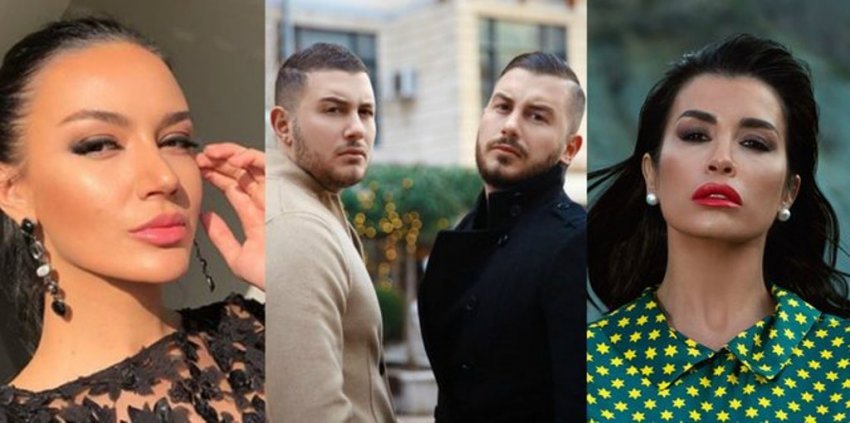 FOTO/Nuk e fshehin më, Jonida Maliqi dhe Bora Zemani kapen mat me të dashurit binjakë