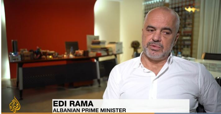 Rama  mesazh opozitës :“Tangoja vallëzohet dyshe”