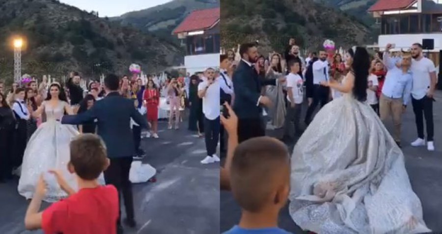 VIDEO/Deputeti shqiptar marton motrën, e mbush rrugën plot me lekë