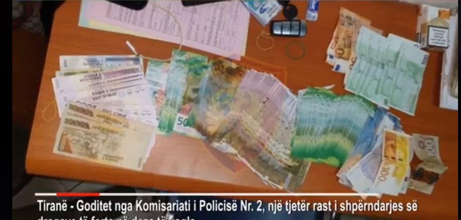 “Blloku”/Sekuestrohen kokainë, franga, euro e dollarë në Tiranë, detajet nga operacioni