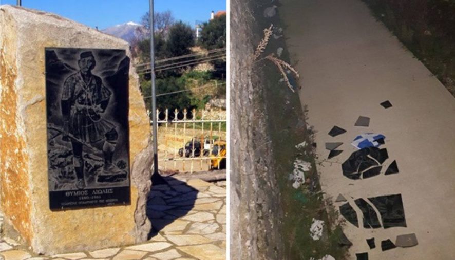 Hidhet në erë me tritol memoriali i nacionalistit grek në Finiq
