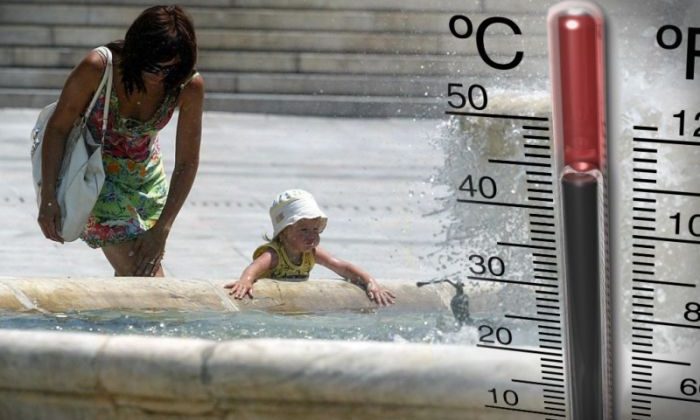 I nxehti afrikan/ Bëhuni gati për temperatura të larta