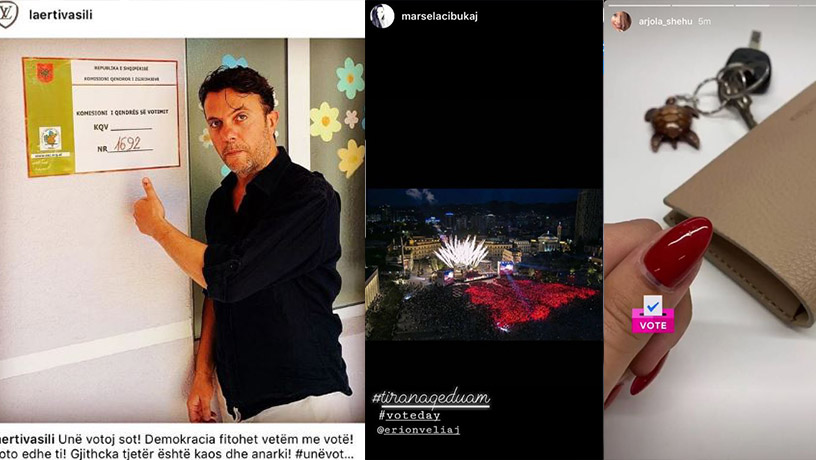 FOTO/Besnikë deri në fund, Ja VIP-at shqiptarë që e “shkundën” votën