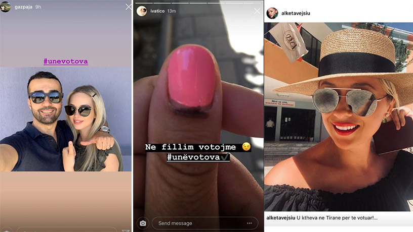 FOTO/Besnikë deri në fund, Ja VIP-at shqiptarë që e “shkundën” votën