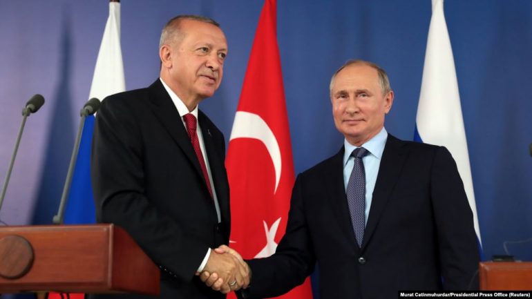 Erdogan : Turqia do të vazhdojë bashkëpunimin me Rusinë
