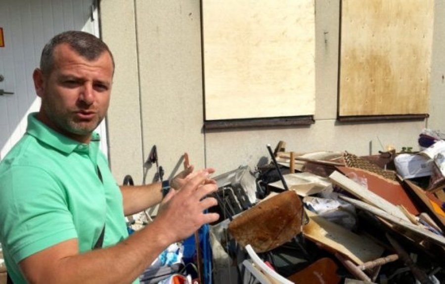 FOTO/Shqiptari në Suedi bëhet hero, si e shpëtoi fqinjin e tij nga zjarri i madh