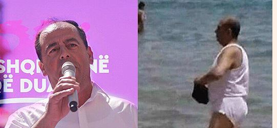 Fotot që po “çmendin” rrjetin, kryebashkiaku i ri shfaqet me brekë dhe këpucë me maja në Greqi