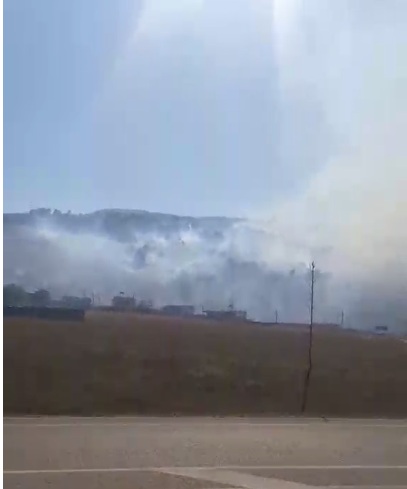 Gjirokastër/ Zjarr i madh,rrezik zonat e banuara