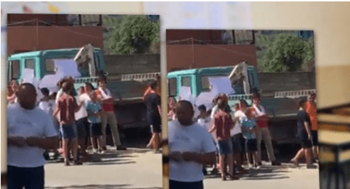 VIDEO/ I mbyllet e vetmja shkollë që kanë, nxënësit dalin në protestë