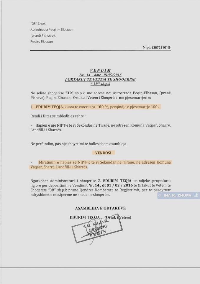 DOKUMENTI/”Rilicensohet kompania ku u vra Ardit Gjoklaj”, PD denoncon Klosin: I dha leje Edurim Teqjas