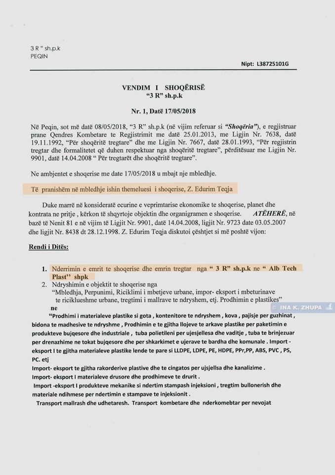 DOKUMENTI/”Rilicensohet kompania ku u vra Ardit Gjoklaj”, PD denoncon Klosin: I dha leje Edurim Teqjas