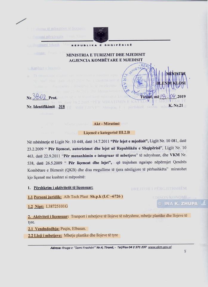 DOKUMENTI/”Rilicensohet kompania ku u vra Ardit Gjoklaj”, PD denoncon Klosin: I dha leje Edurim Teqjas