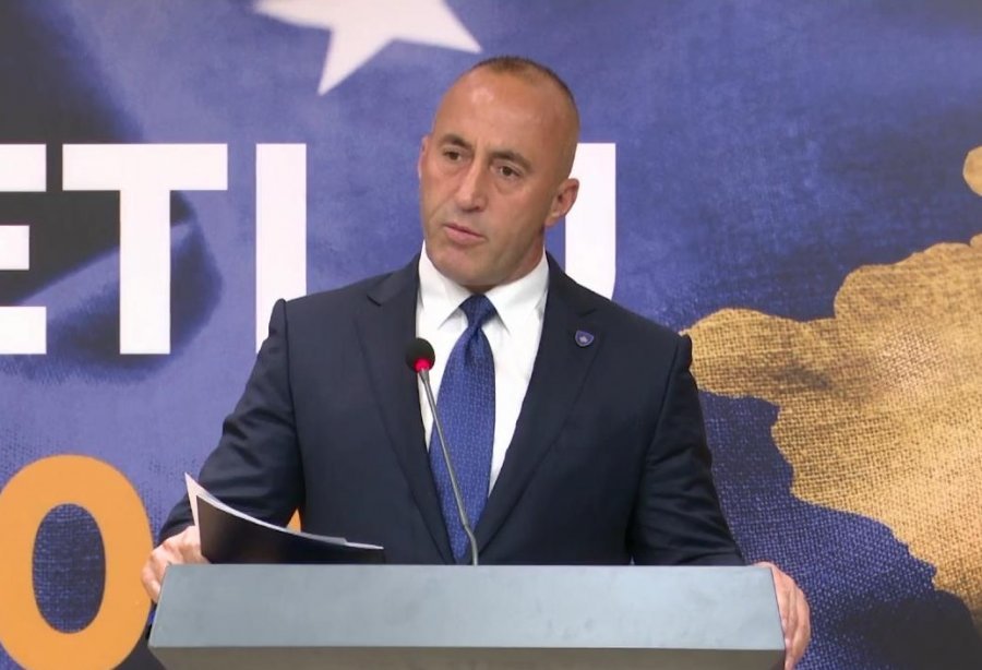 VIDEO/Ramush Haradinaj pas zgjedhjeve, ish-kryeministri pyetet për mundësinë e një koalicioni me Kurtin