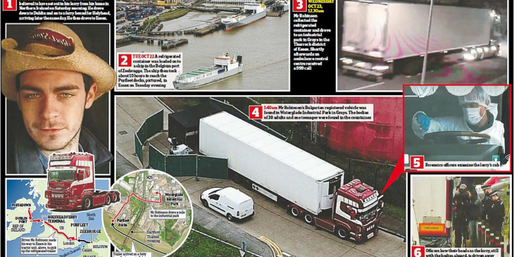 DETAJE/39 emigrantët vdiqën në kontejnerin frigorifer ku temperatura shkoi -25C