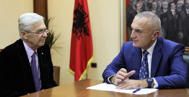 Meta pret ne zyre Rexhep Meidanin, ishte President kur Meta ishte kryeminister