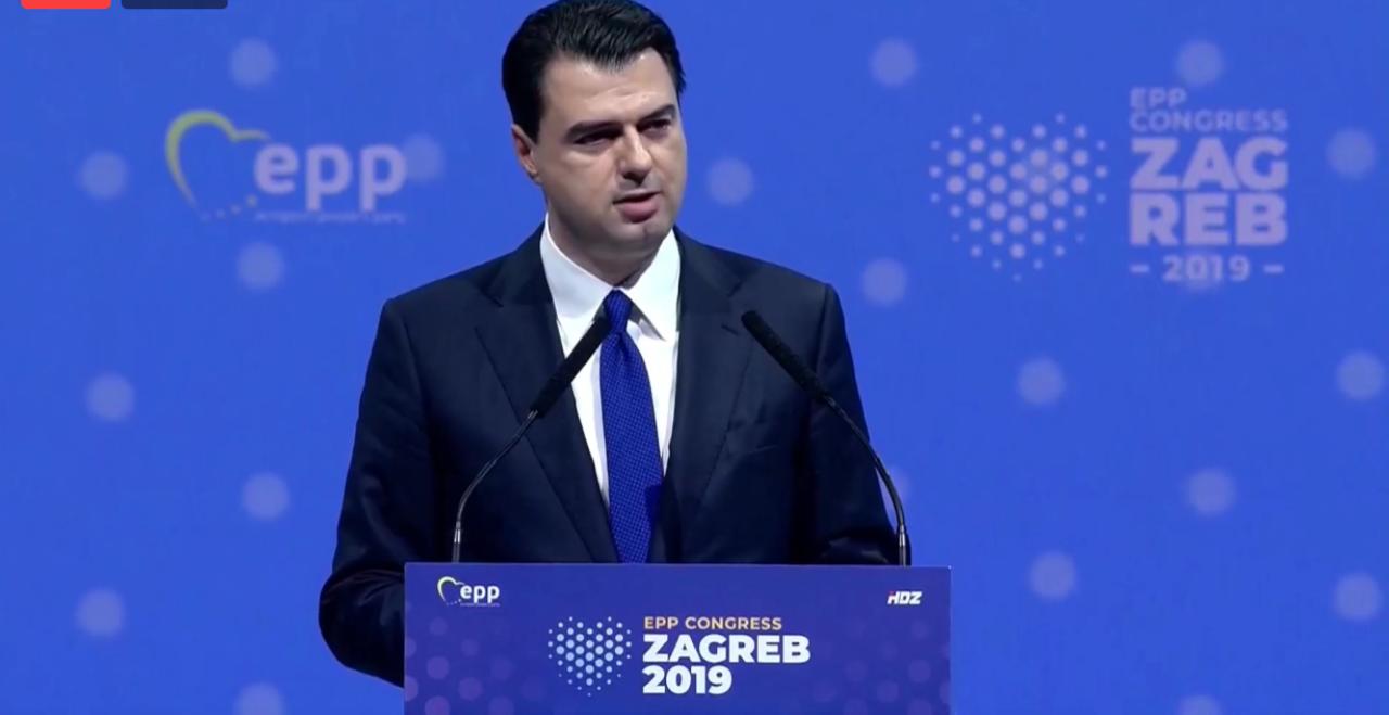 Basha në PPE: Shqipërinë Europiane do ta arrijmë me mbështetjen tuaj