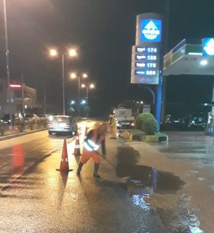 FOTO/Stuhi shiu e rënie gurësh në akset rrugore, ARRSH njoftim: Drejtuesit e mjeteve të bëjnë kujdes