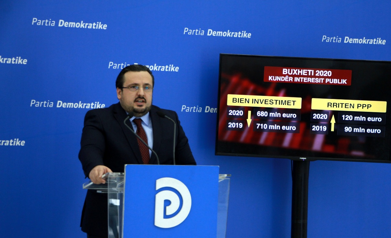 VIDEO/”Propagandë për rritje ekonomike në 2020″, PD: Mashtrim, s’ka rritje pagash dhe as investimesh