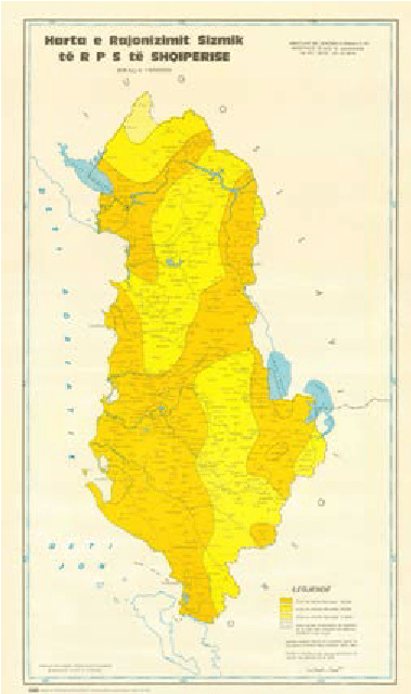 Kjo është harta e rrezikut sizmik në Shqipëri, cfarë ndërtimesh duhet të ketë Tirana, Durrësi dhe qytetet e tjera