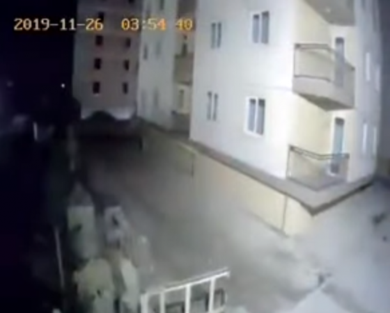 VIDEO/Shikoni si dridhet pallati nga lëkundjet e tërmetit, qeni e ndjen dhe largohet para nisjes