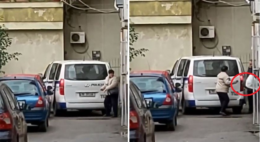 VIDEO/Vodhi ndihmat për banorët, polici i arrestuar burri i kryetares së forumit të gruas PS në njësinë 3