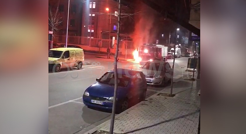 EMRI/I vihet flaka makinës së shefit të policisë në paraburgimin e Bradasheshit