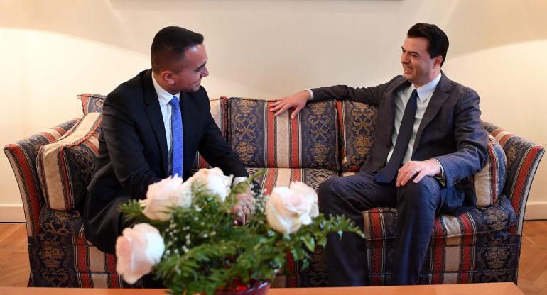 ‘Italia “avokati” i Shqipërisë’, Basha takon Di Maion, pyetet sërish për Ramën