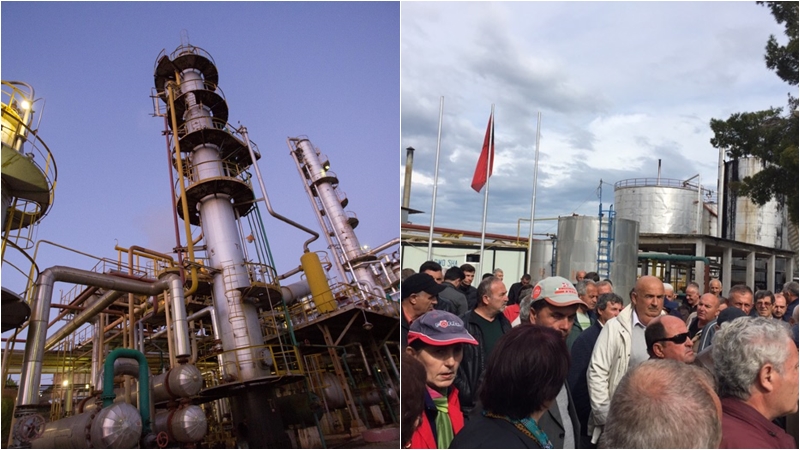 “Kemi tre muaj pa rroga”/Punëtorët e Rafinerisë së Ballshit dalin sërish në protestë, paralajmërimi i tyre