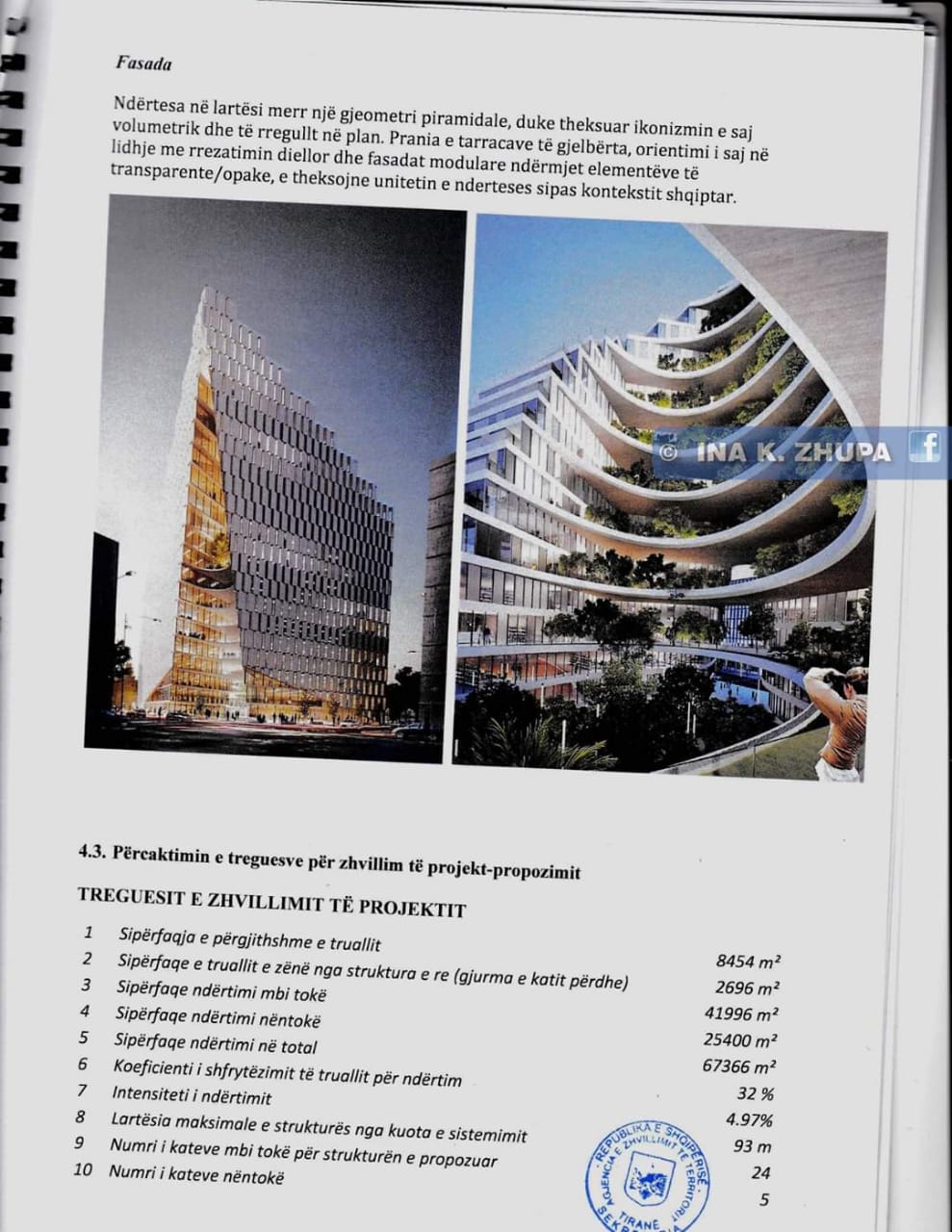 Zhupa: Veliaj po betonizon cdo vend bosh te Tiranes, ja ku po nis kulla e re 100 metra