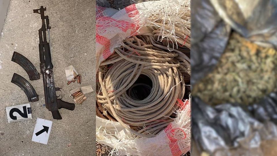 Policia aksion në Kurbin, pranga 2 personave, iu zbulohet drogë dhe armë