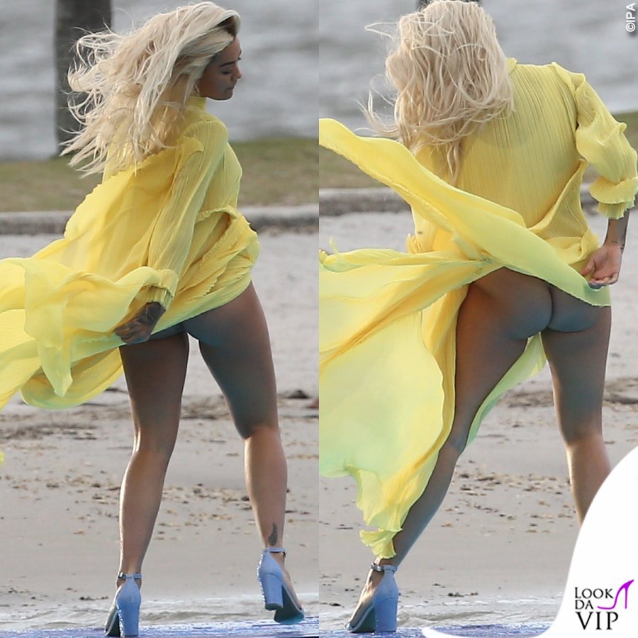 FOTO/Këngëtares shqiptare era ia nxjerr të gjitha sheshit