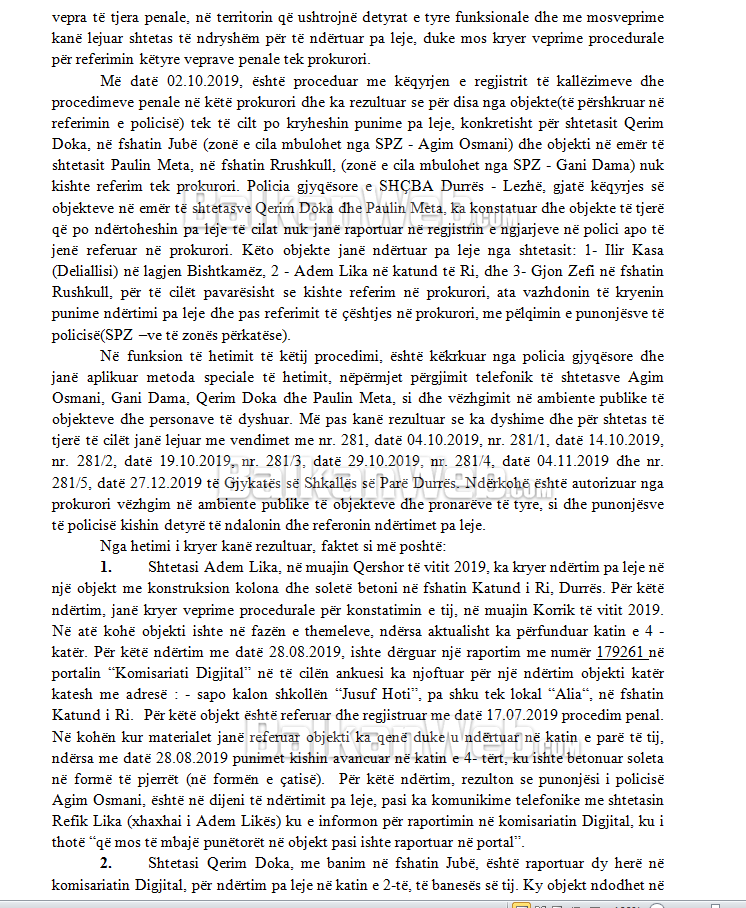 DOSJA E PLOTE/Zbardhen përgjimet, kush i “fundosi” policët e zyrtarët, merrnin deri në 7 mijë euro