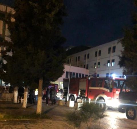 Zjarr në Spitalin e Durrësit, pavioni mbushet me tym, evakuuohen pacientët