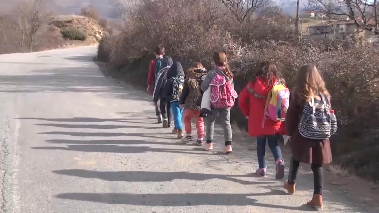 VIDEO/Denoncimi i PD nga Burreli: 7 kilometra për të shkuar në shkollë dhe 7 kilometra për t’u kthyer ne shtëpi