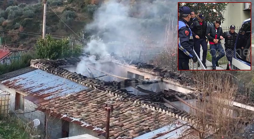 Vrau dy të rinjtë në Patos, gardianit i digjet e gjithë shtëpia