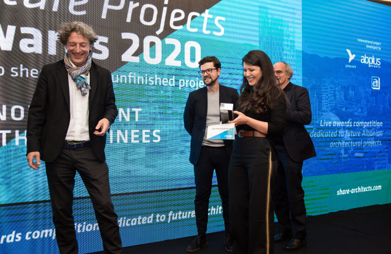 FOTO/ Atria Studio fiton konkursin e arkitekturës në Shqipëri