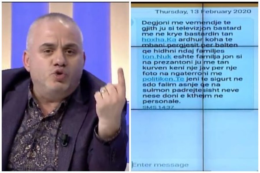 “Të jeni të sigurt që s’do iu falim”, Artan Hoxha kërcënohet me jetë, mesazhi i vjen nga Anglia