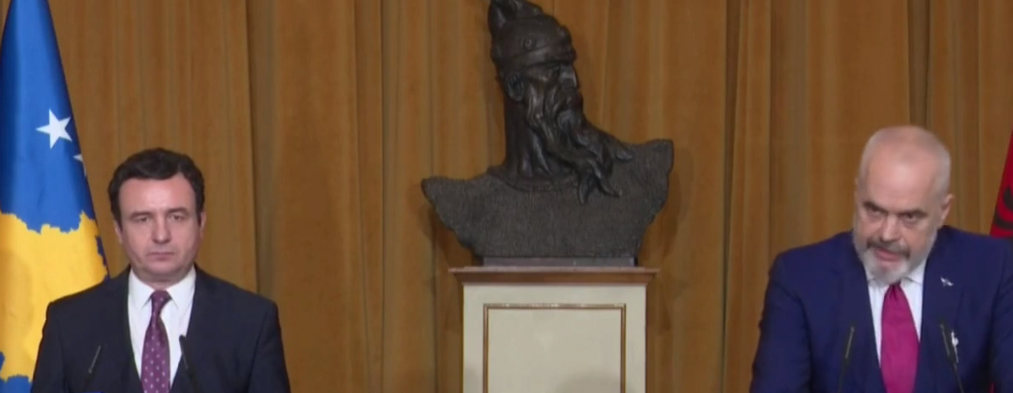 VIDEO/”Minishengeni Ballkanik”, Si e justifikoi Rama veten para Albin Kurtit: Jemi për të mirën e Kosovës