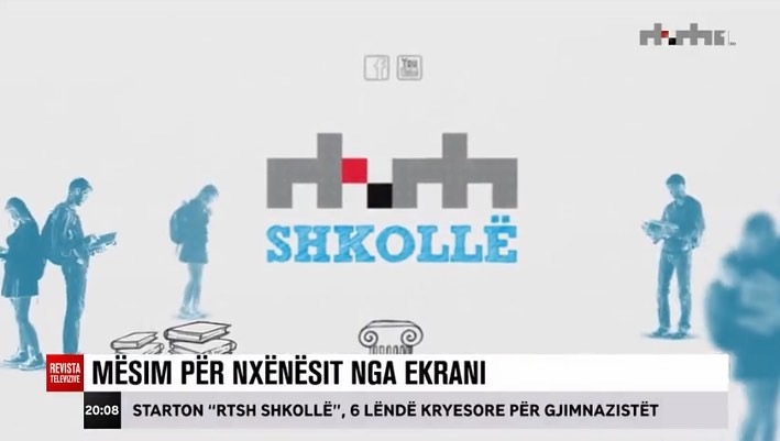 RTSH Shkolle, mesoni oraret e mesimeve per neser ne disa lende