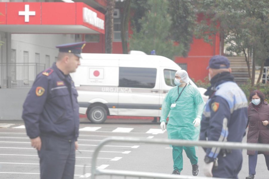 Publikohet harta e shperndarjes se Covid 19 ne Shqiperi