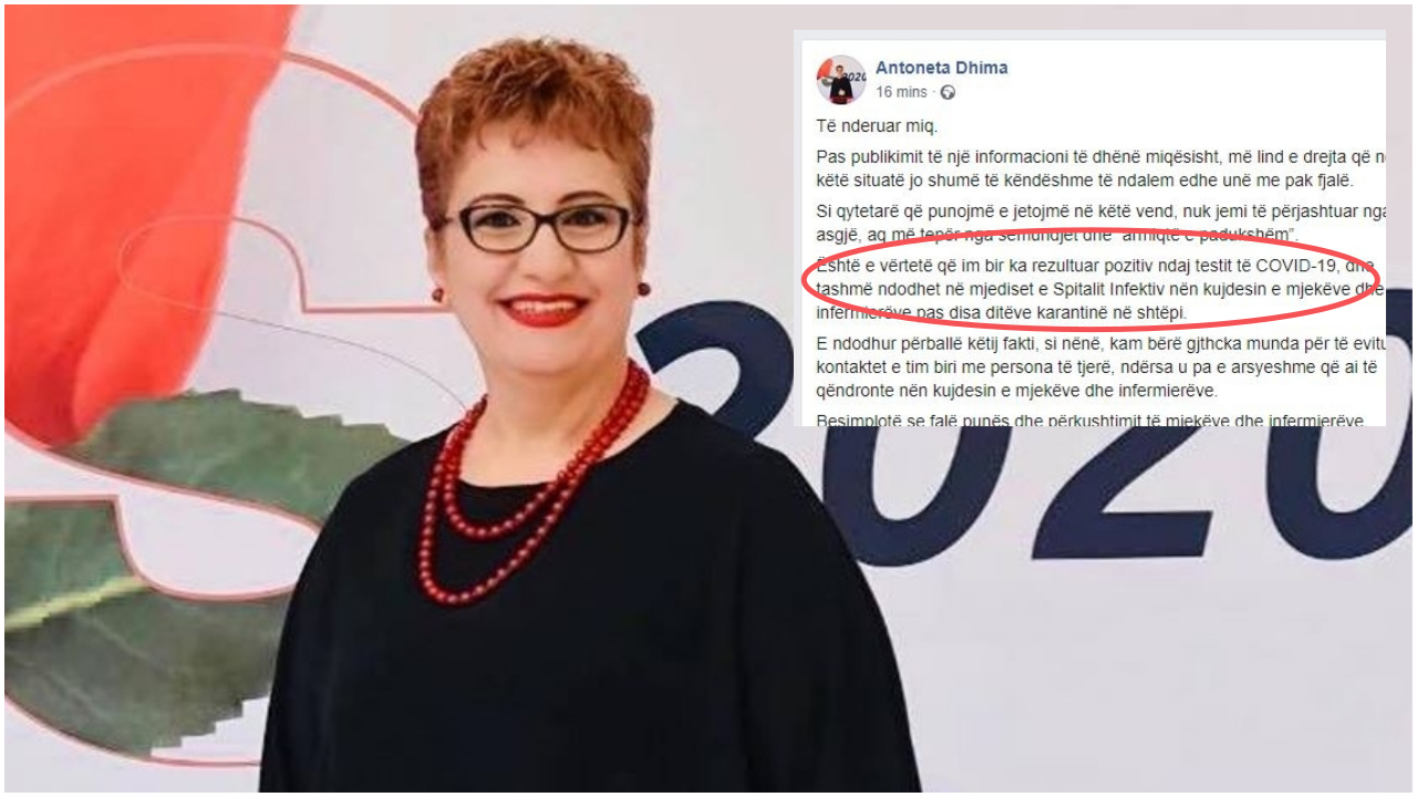 FIER/ Djali i deputetes se PS me covid 19, reagon deputetja: Nuk e dime si e mori virusin