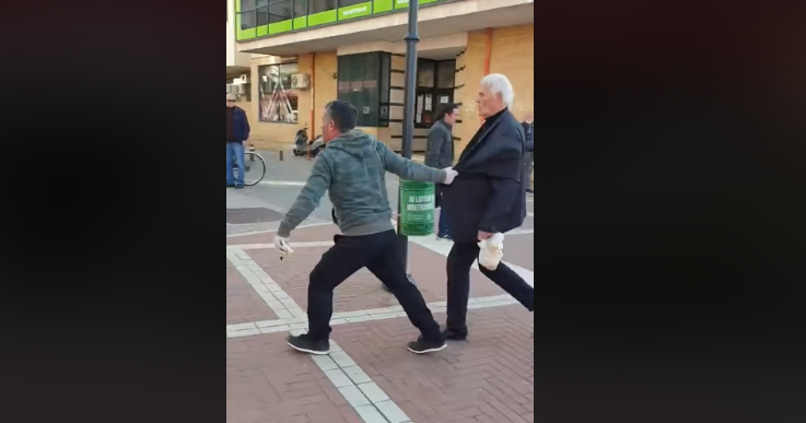 Videoja e dhunës ndaj pensionistit në Tiranë, i hiqet leja tregtarit