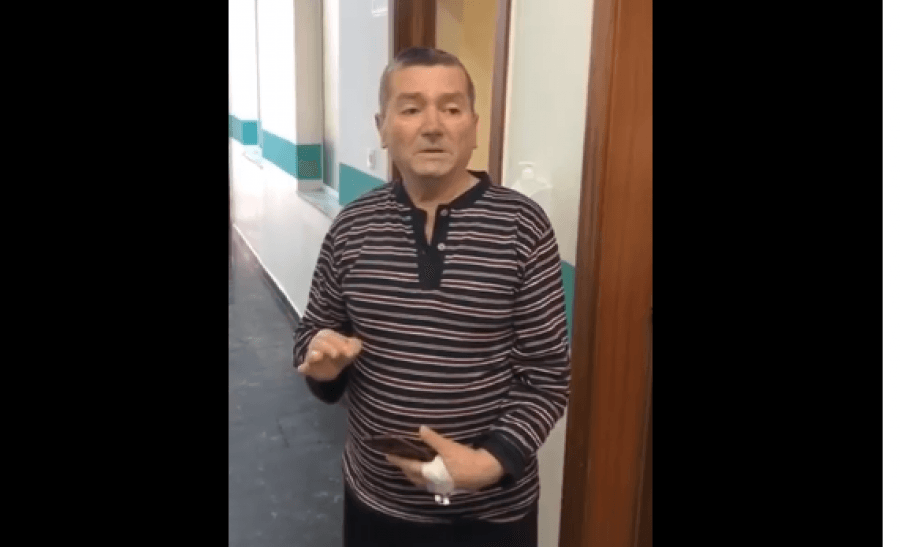 VIDEO/Shtruar për 21 ditë në Infektiv, publikohet mesazhi i pacientit të shëruar: Kam rilinduar për së dyti
