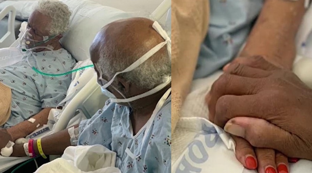 Cifti i moshuar me korone bashkon duart për herë të fundit