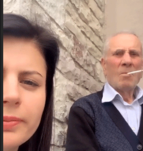 Rudina Dembacaj video me vjehrrin, aktorja tregon me këto pamje raportin që gëzon me babain e Markut