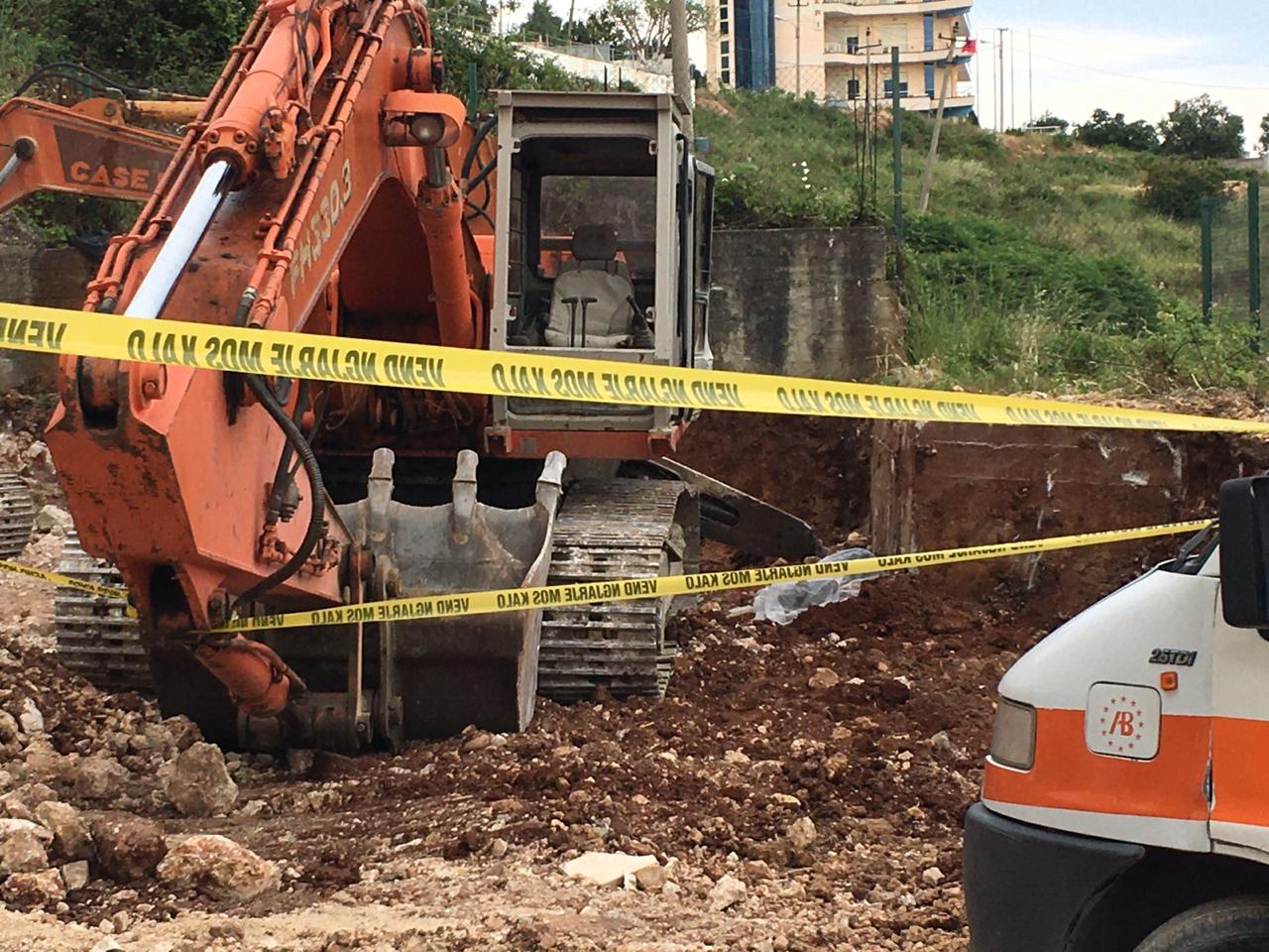 VLORE/ I riu vdes ne kantierin e ndertimit, te paqarta rrethanat